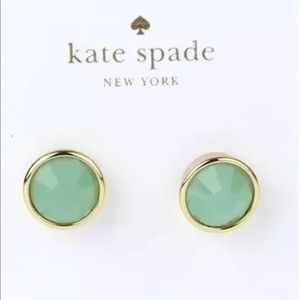 ❇️ SALE ❇️ Kate spade mint green gem stud earrings